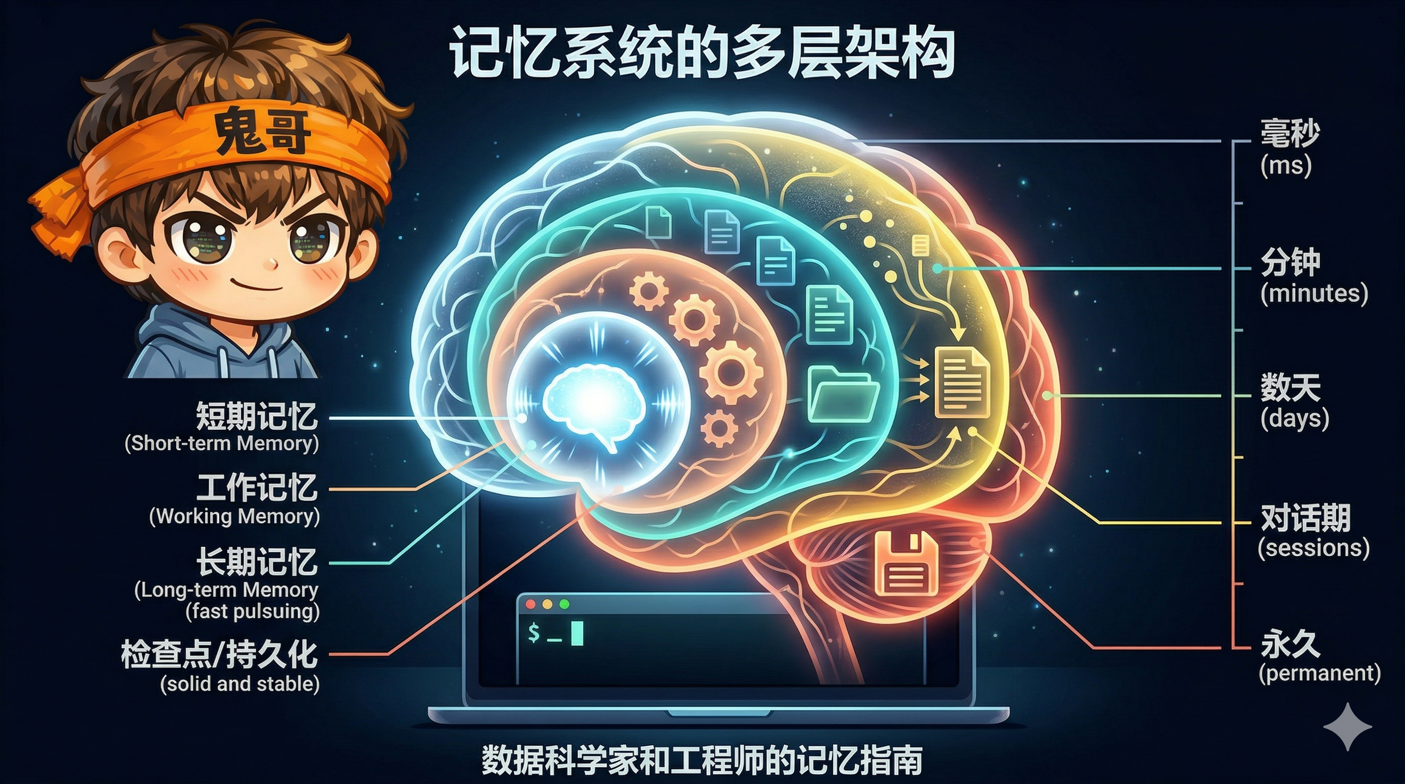 封面图：五层记忆大脑