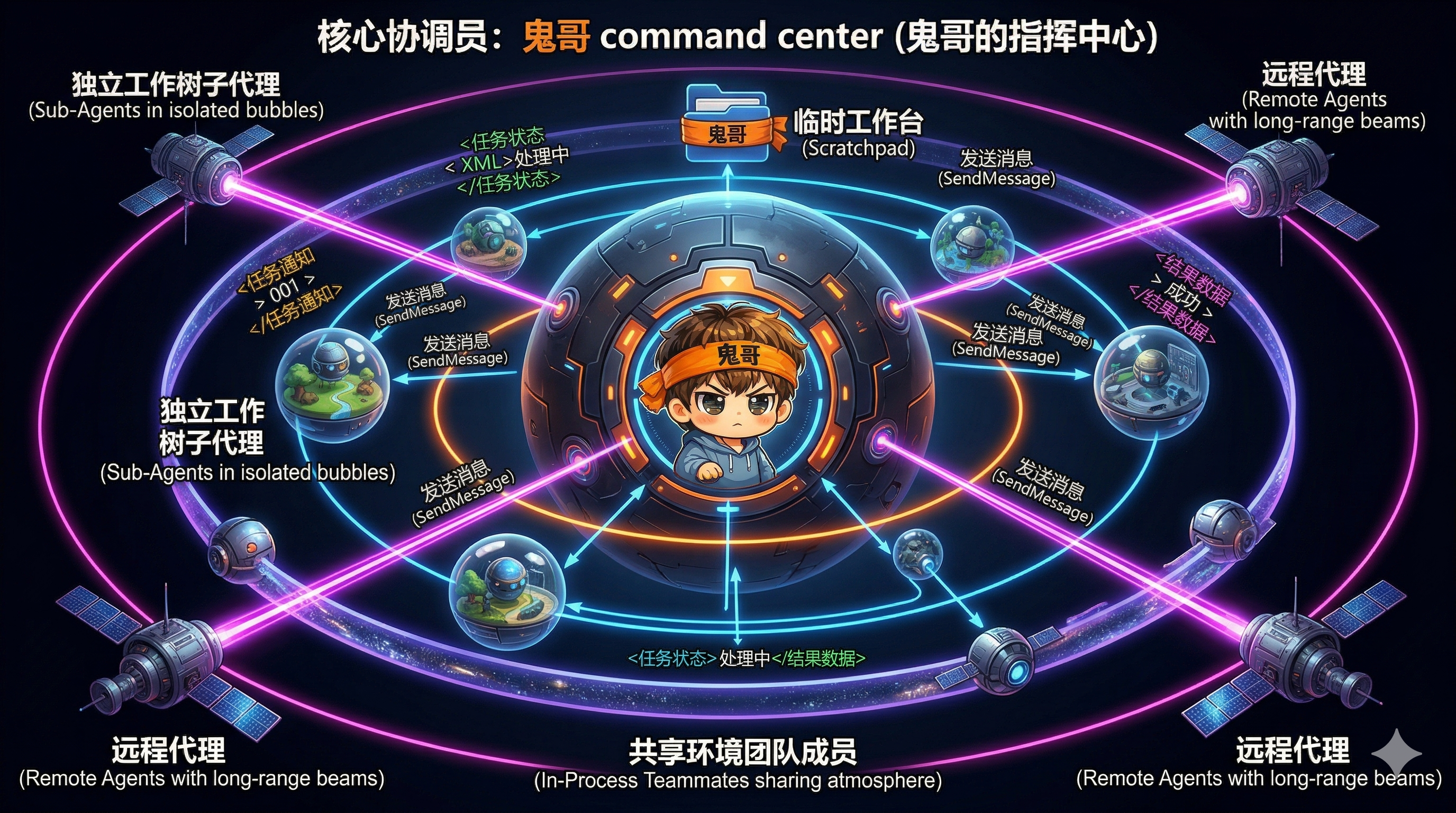 封面图：多 Agent 编排