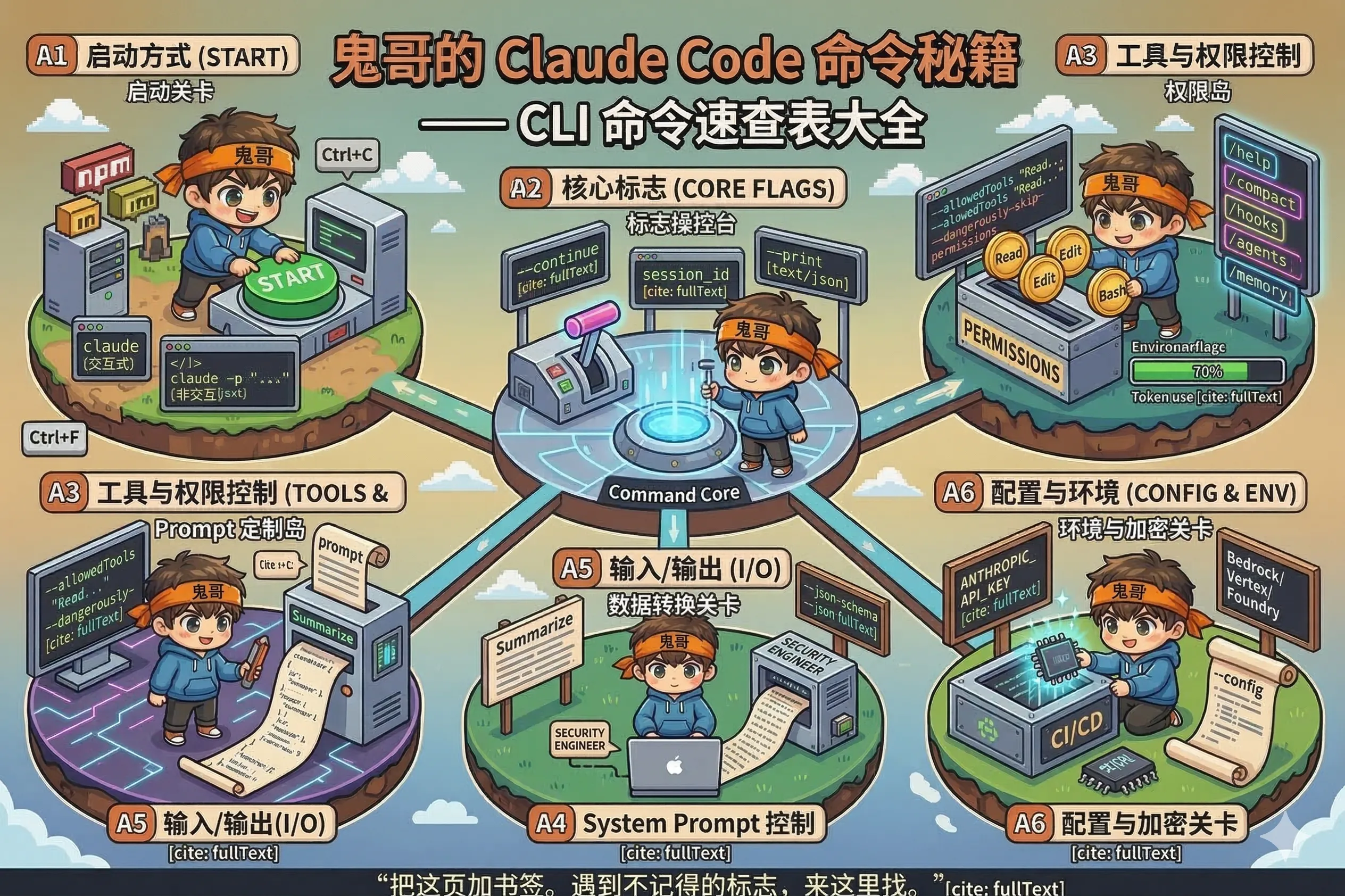 附录 A：CLI 命令速查表