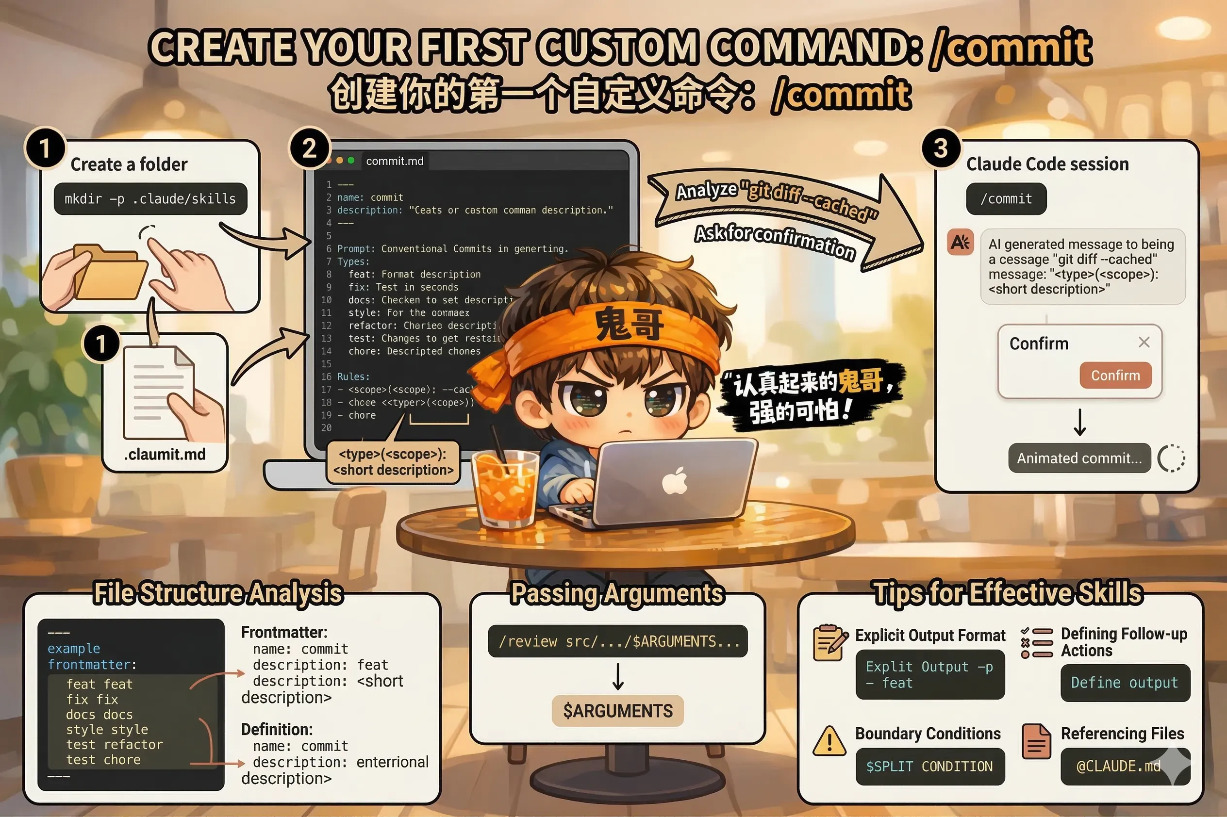 5.2 创建你的第一个自定义命令