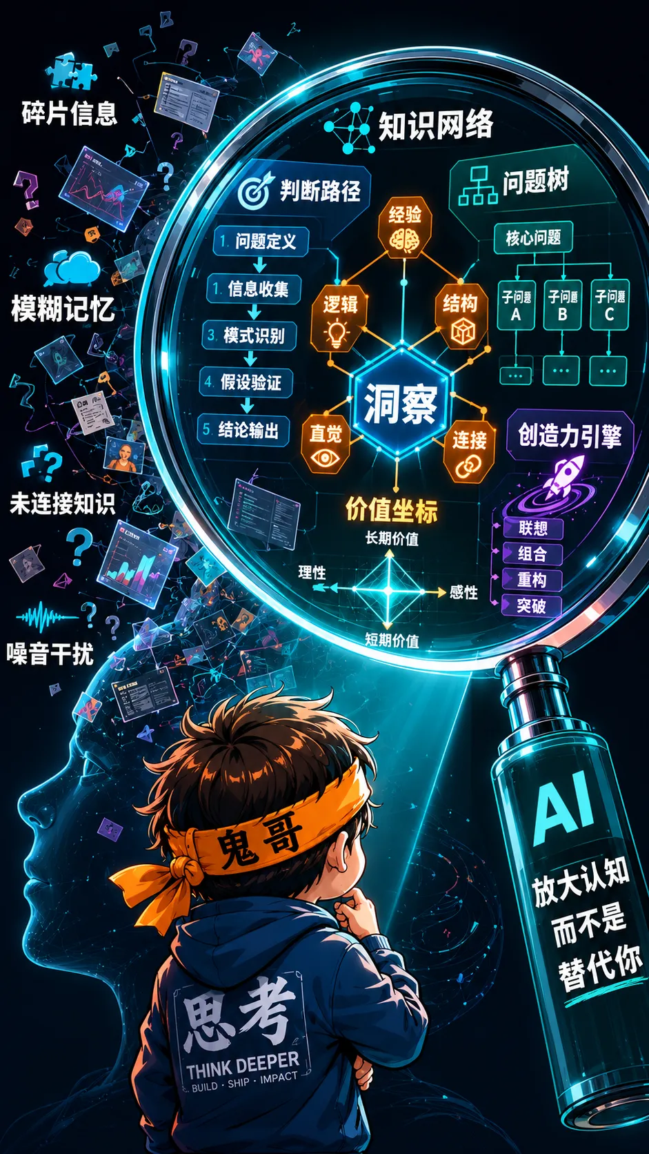AI 作为放大镜，放大人的认知结构与判断力