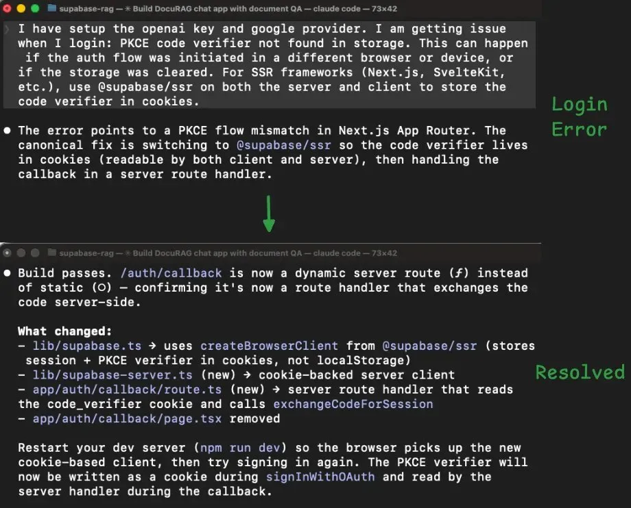 换成 @supabase/ssr 后重新连通
