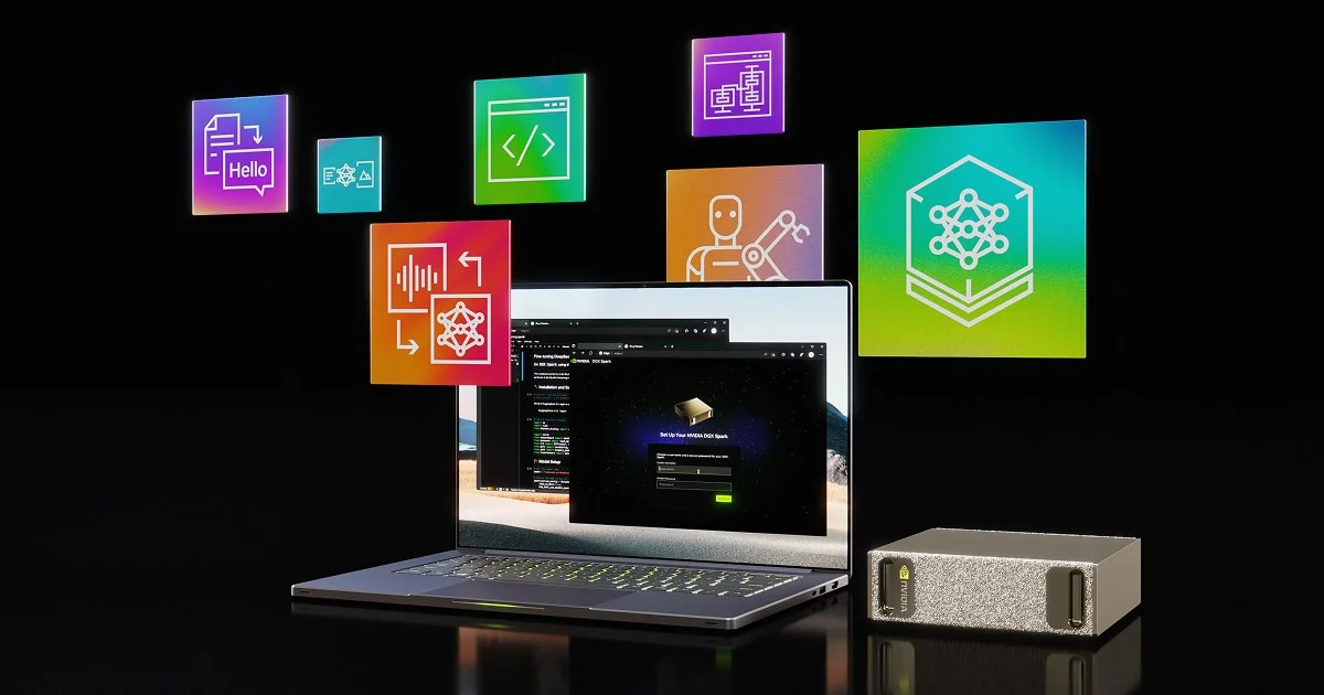 NVIDIA DGX Spark 官方宣传图