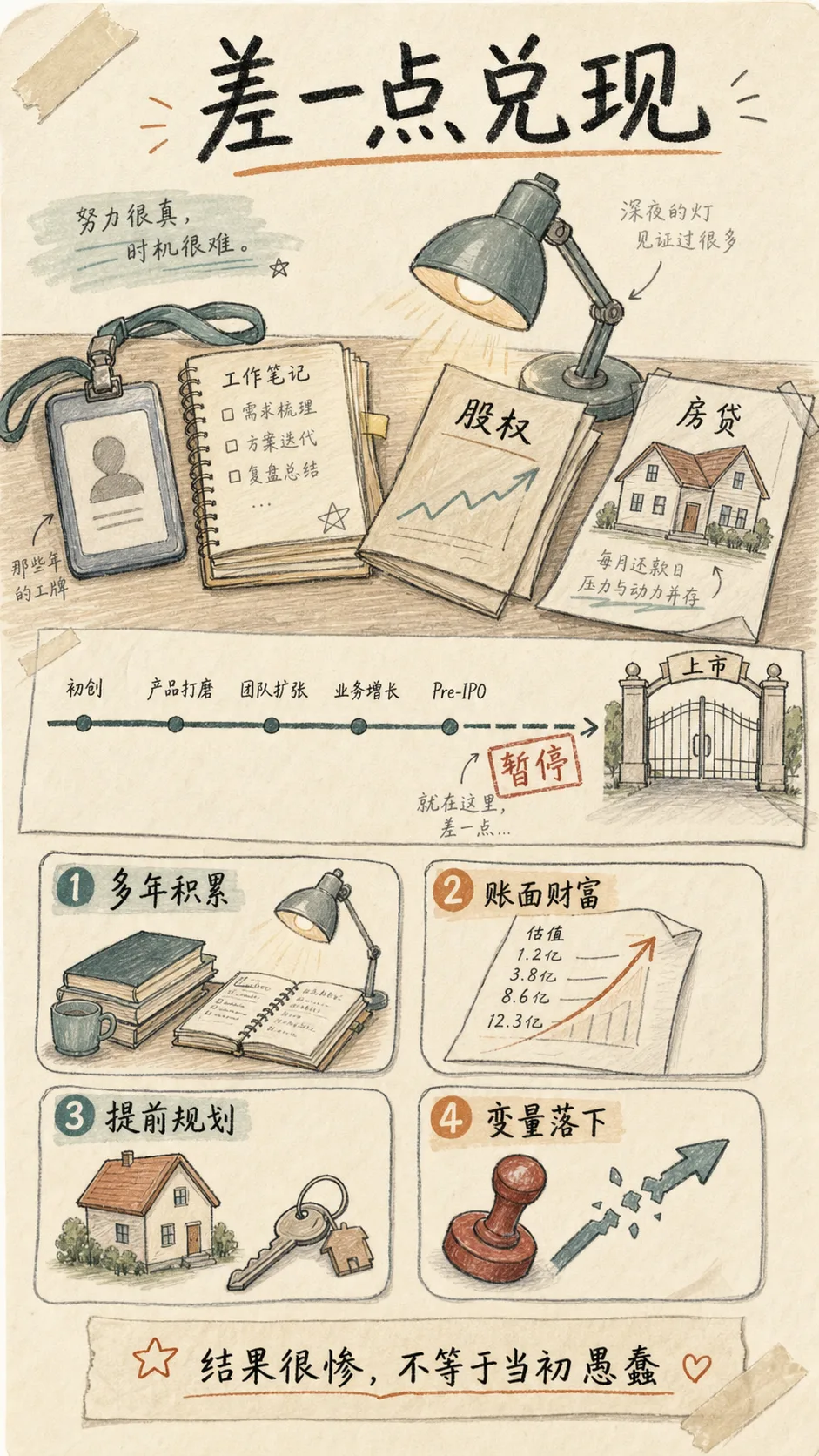 差一点兑现的财富