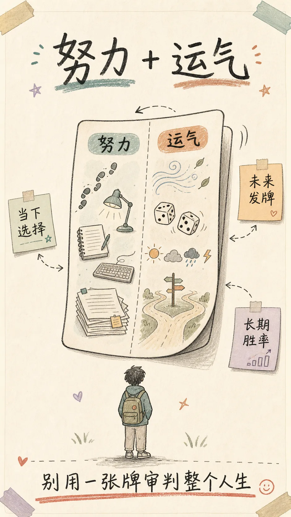 人生翻出的那张牌